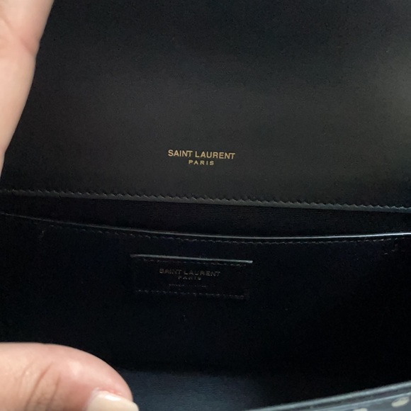 YSL Kate monogram polka dot black/cream shoulder bag ✨ final price ✨ 🎉HP🎉 - Picture 10 of 15